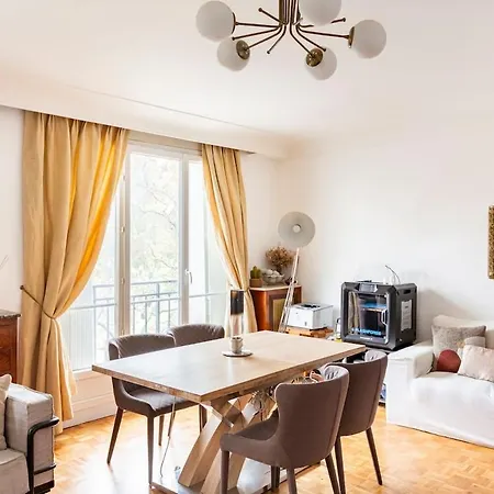 Apartman With Air Conditioner Boulogne-Billancourt
